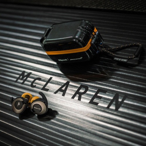 Беспроводные наушники Klipsch T5 II True Wireless Sport McLaren Edition фото 4