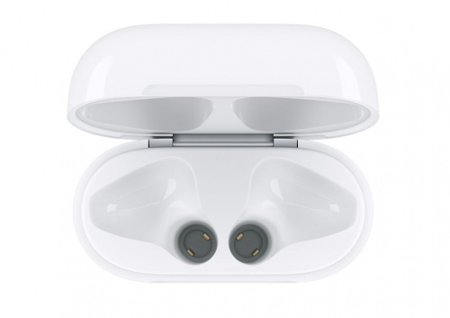 Беспроводные наушники Apple AirPods с беспроводным зарядным футляром фото 4